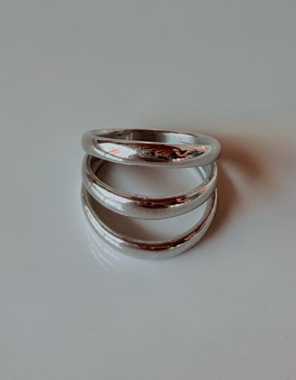 Anillo Loop Plateado